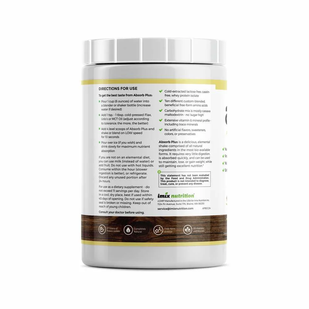 Absorb Plus Banana Coconut Creme - 1kg | Imix Nutrition