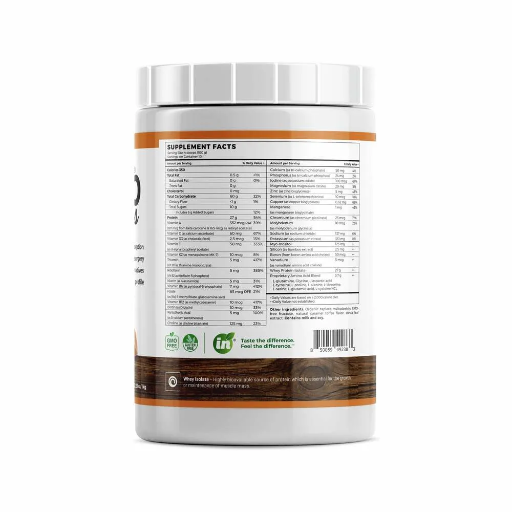 Absorb Plus Caramel Toffee Twist - 1kg | Imix Nutrition