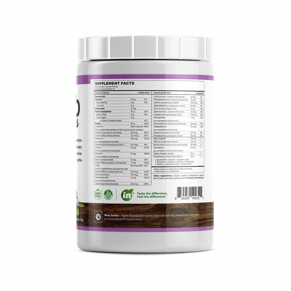 Absorb Plus Unsweetened Berry - 1kg | Imix Nutrition