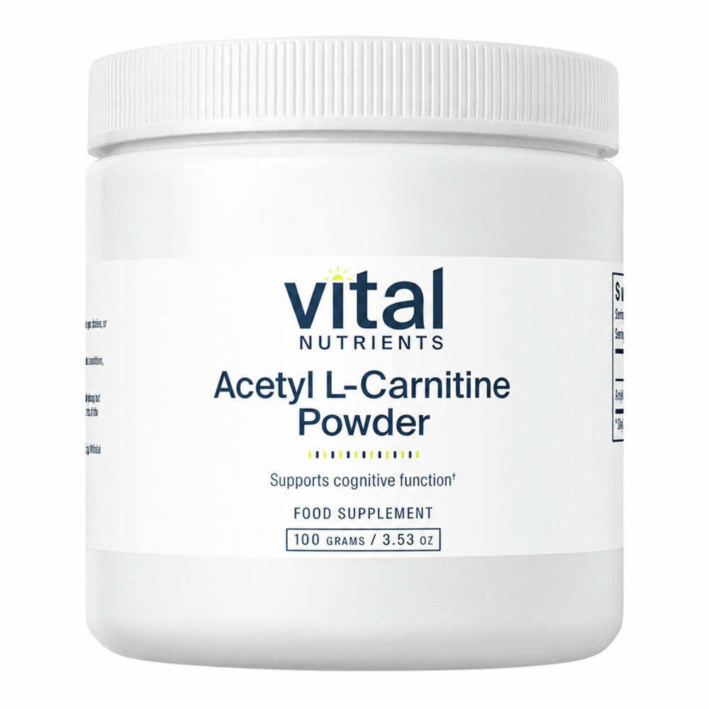 Acetyl L-Carnitine Powder - 100g | Vital Nutrients