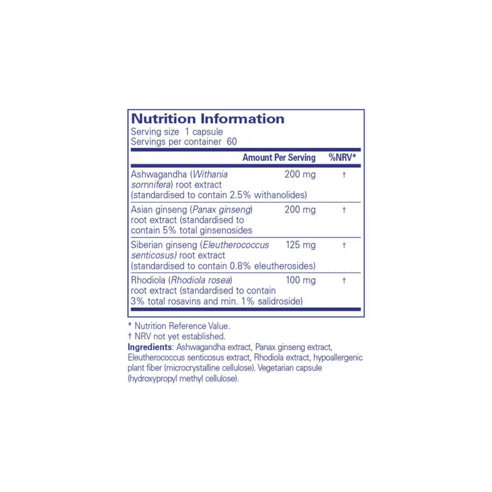Ashwagandha Xtra - 60 Capsules | Pure Encapsulations