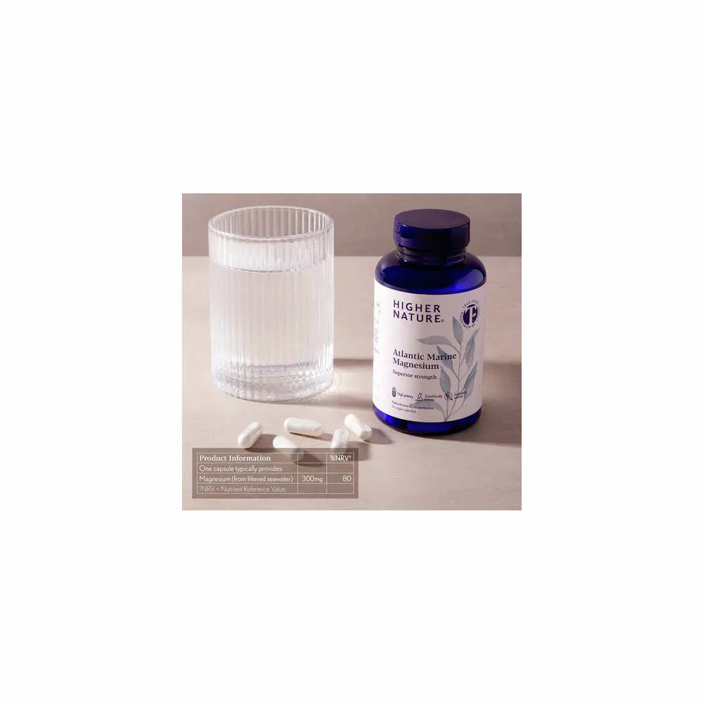 Atlantic Marine Magnesium - 90 Capsules | Higher Nature