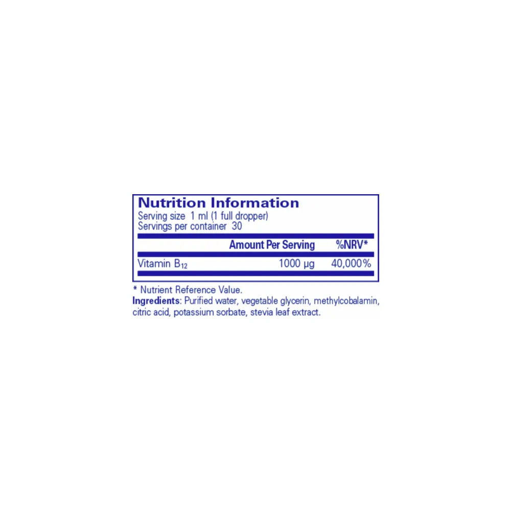 B12 Liquid -  30 ml | Pure Encapsulations