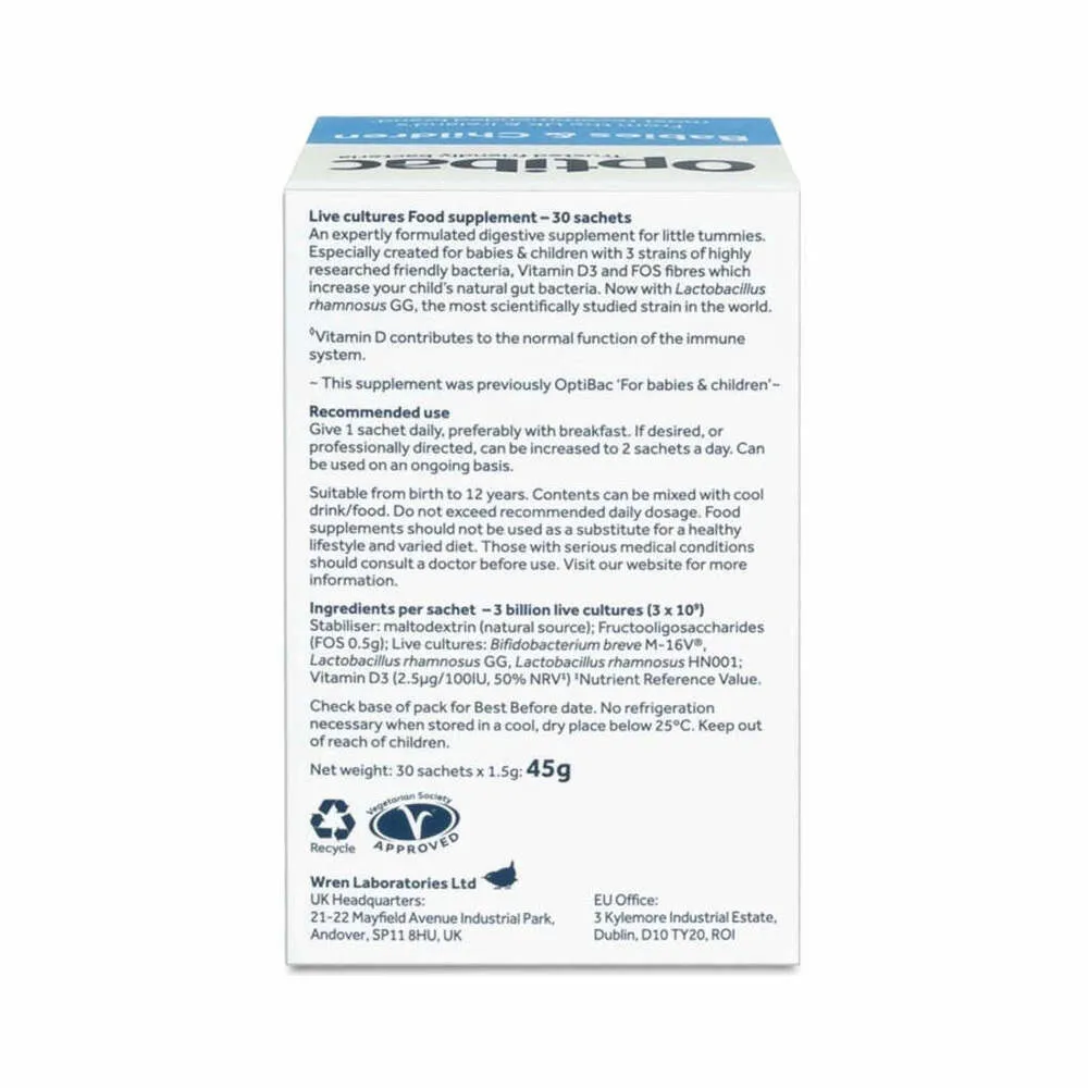 Babies & Children - 30 Sachets | Optibac