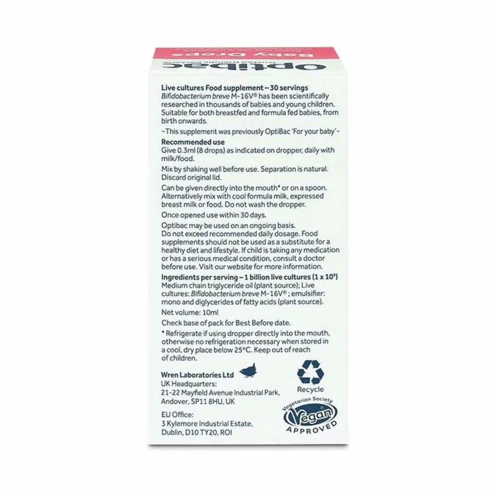Baby Drops - 30 Servings | Optibac