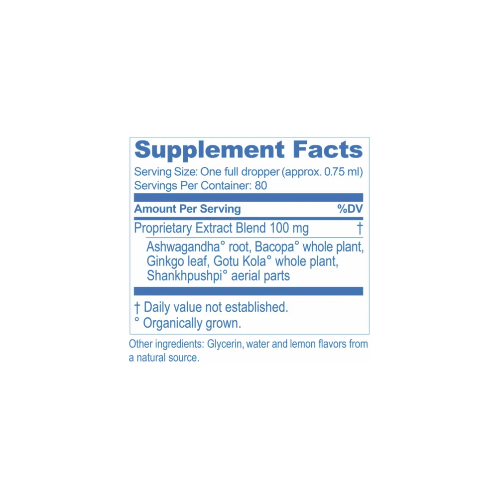Bacopa Plus Drops - 60ml | Ayush Herbs