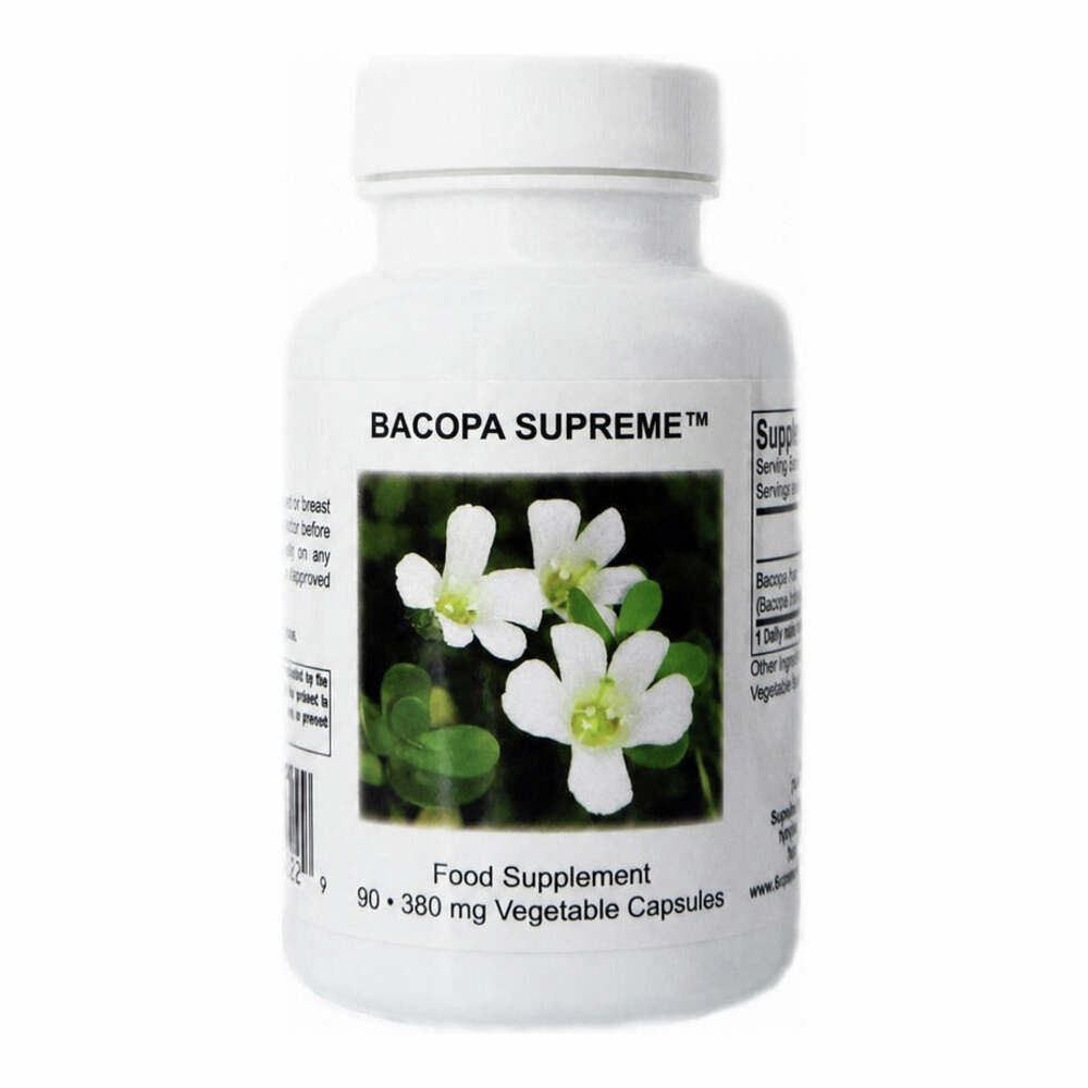 Bacopa Supreme - 90 Capsules | Supreme Nutrition Products