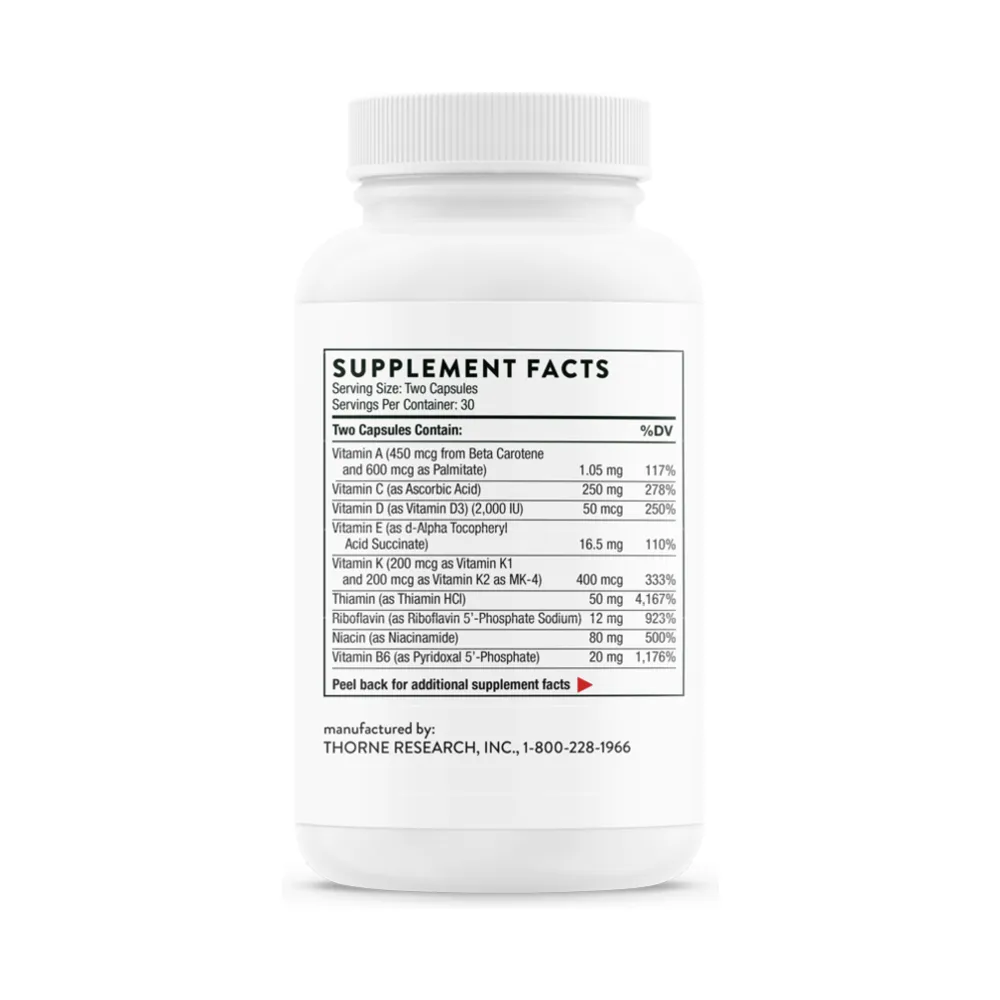 Basic Nutrients 2/Day - 60 Capsules | Thorne