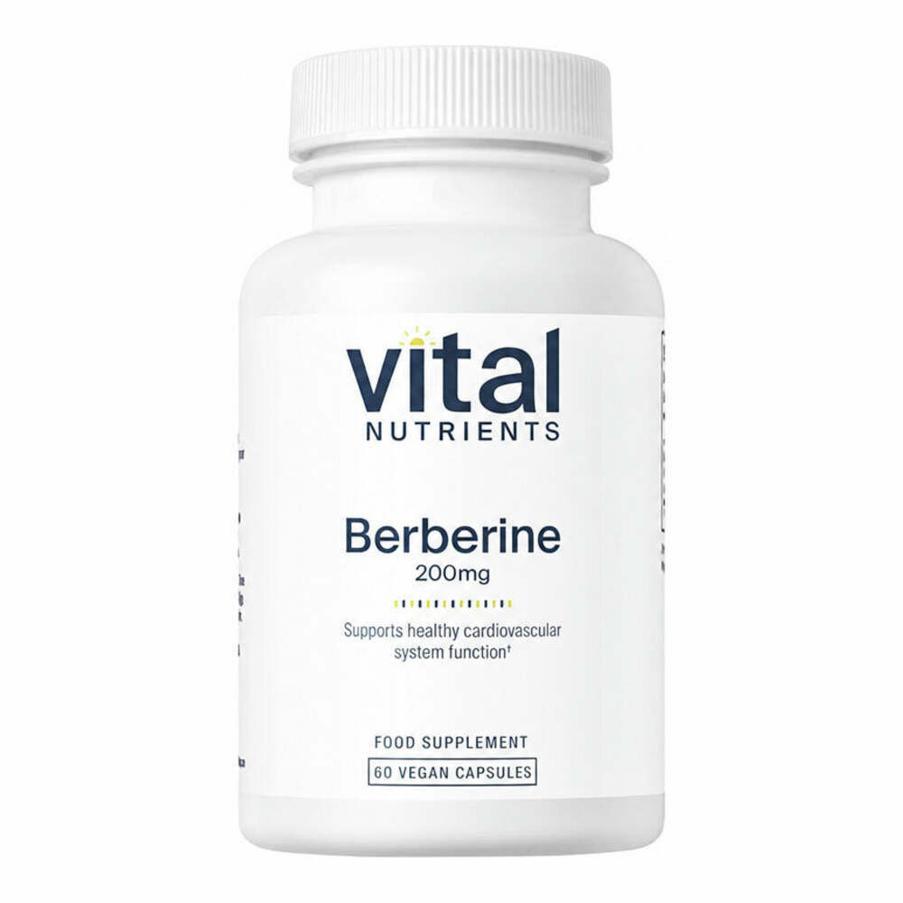 Berberine 200mg - 60 Capsules | Vital Nutrients