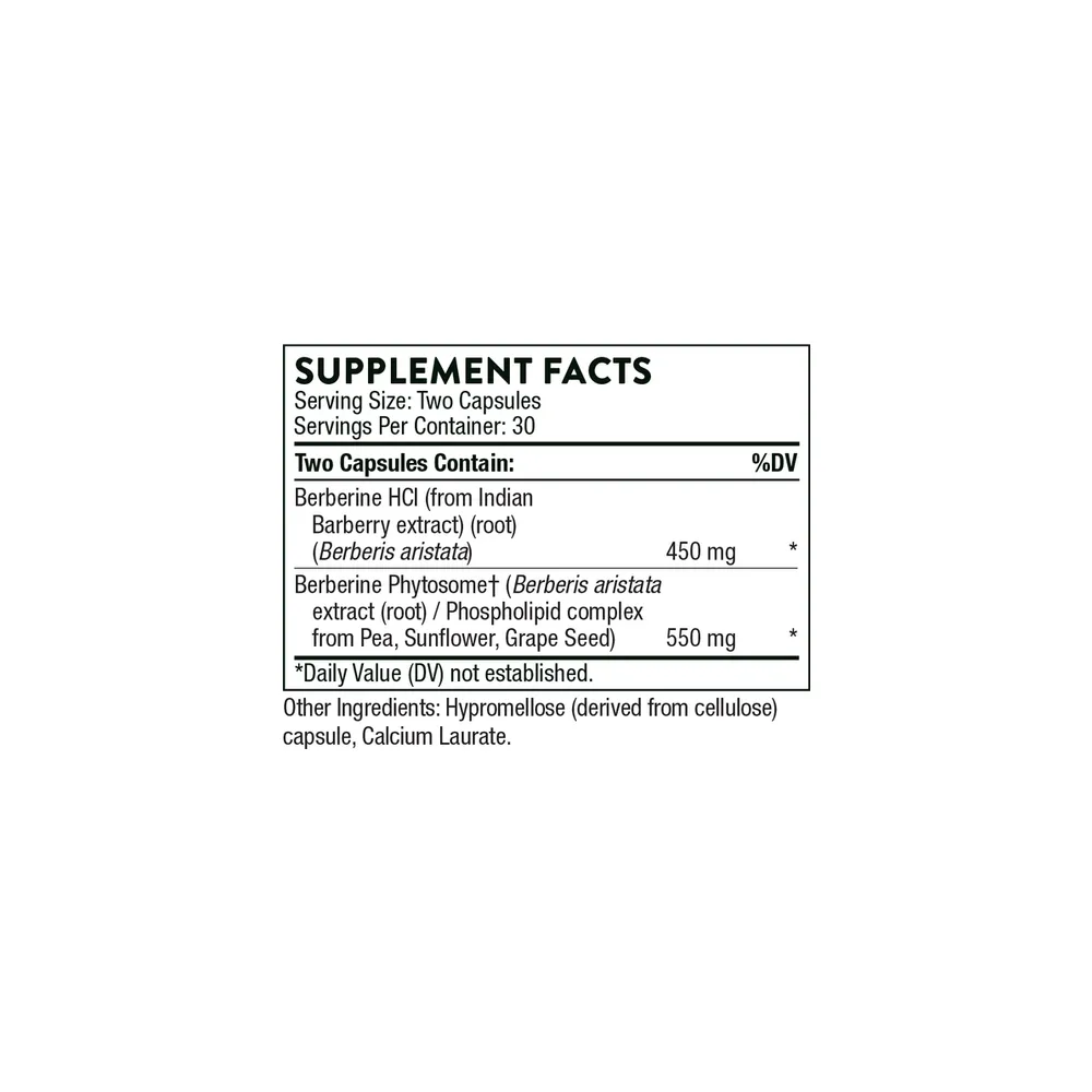 Berberine - 60 Capsules | Thorne