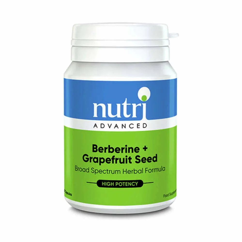 Berberine + Grapefruit Seed - 60 Capsules | Metagenics