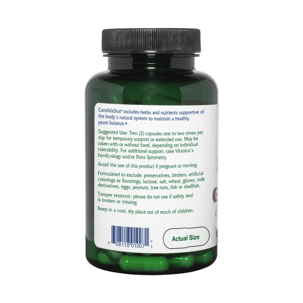CandidaStat - 120 Capsules | Vitanica