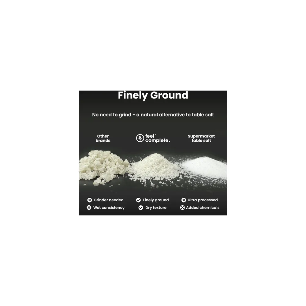 Celtic Sea Salt - Fine & Dry -  400g | Feel Complete