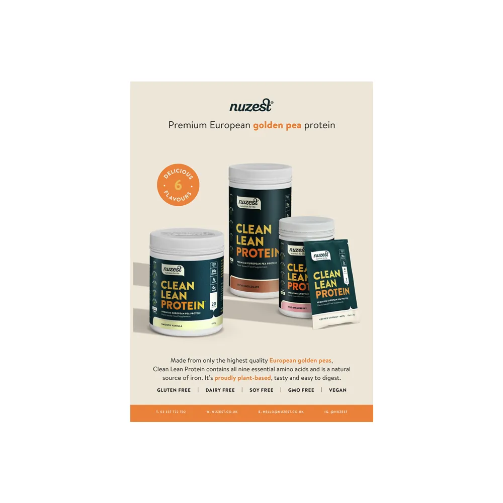 Clean Lean Protein Smooth Vanilla - 250g | Nuzest