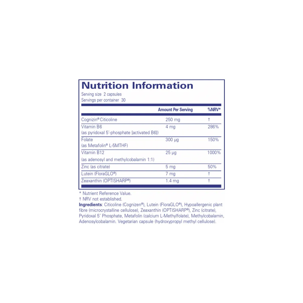 Cogni Active - 60 Capsules | Pure Encapsulations