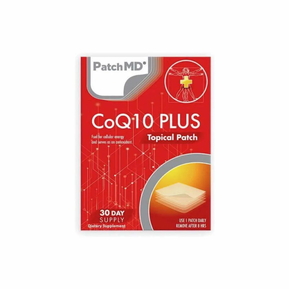 CoQ10 Plus Topical Patch - 30 Patches | PatchMD