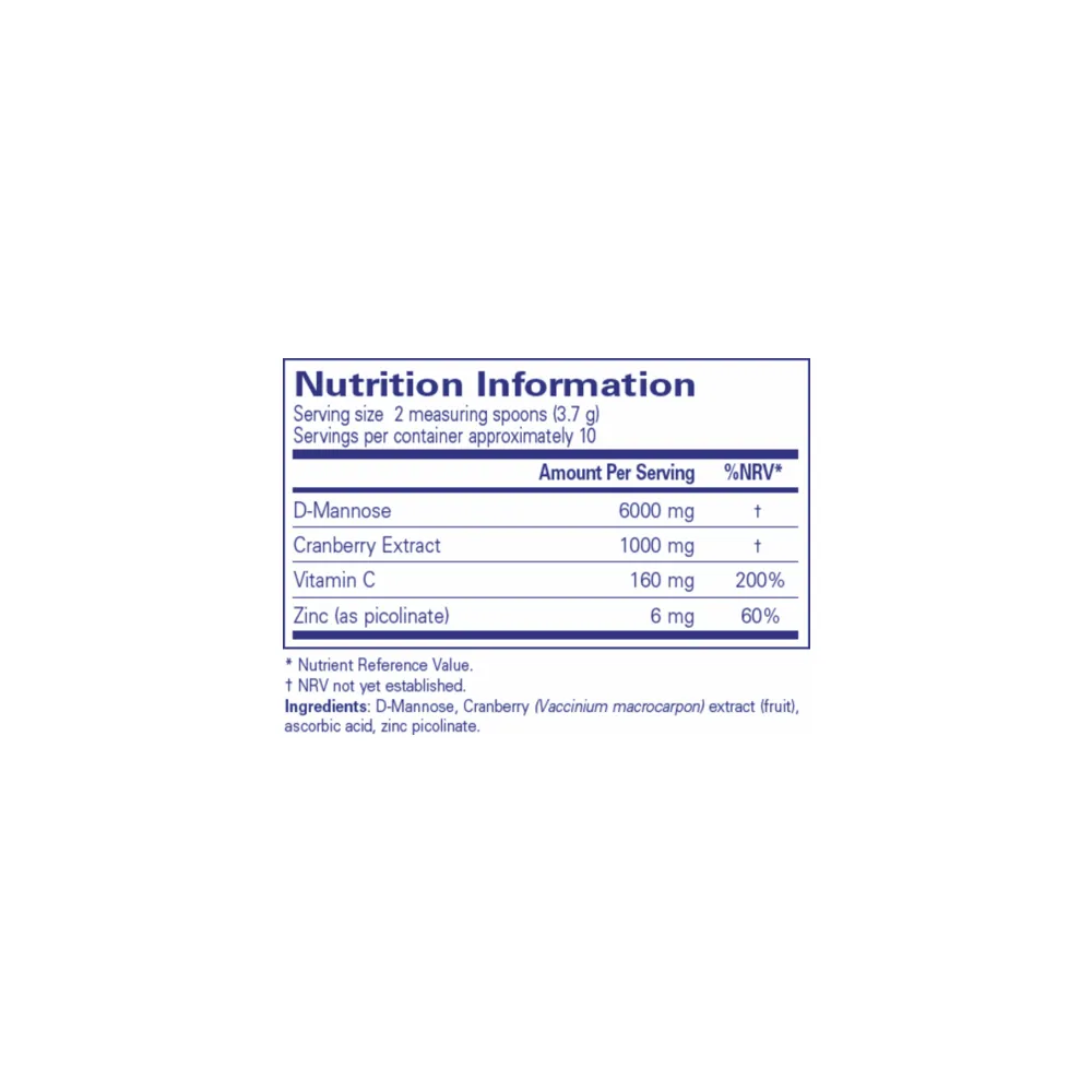 Cranberry D-Mannose Powder - 37g | Pure Encapsulations