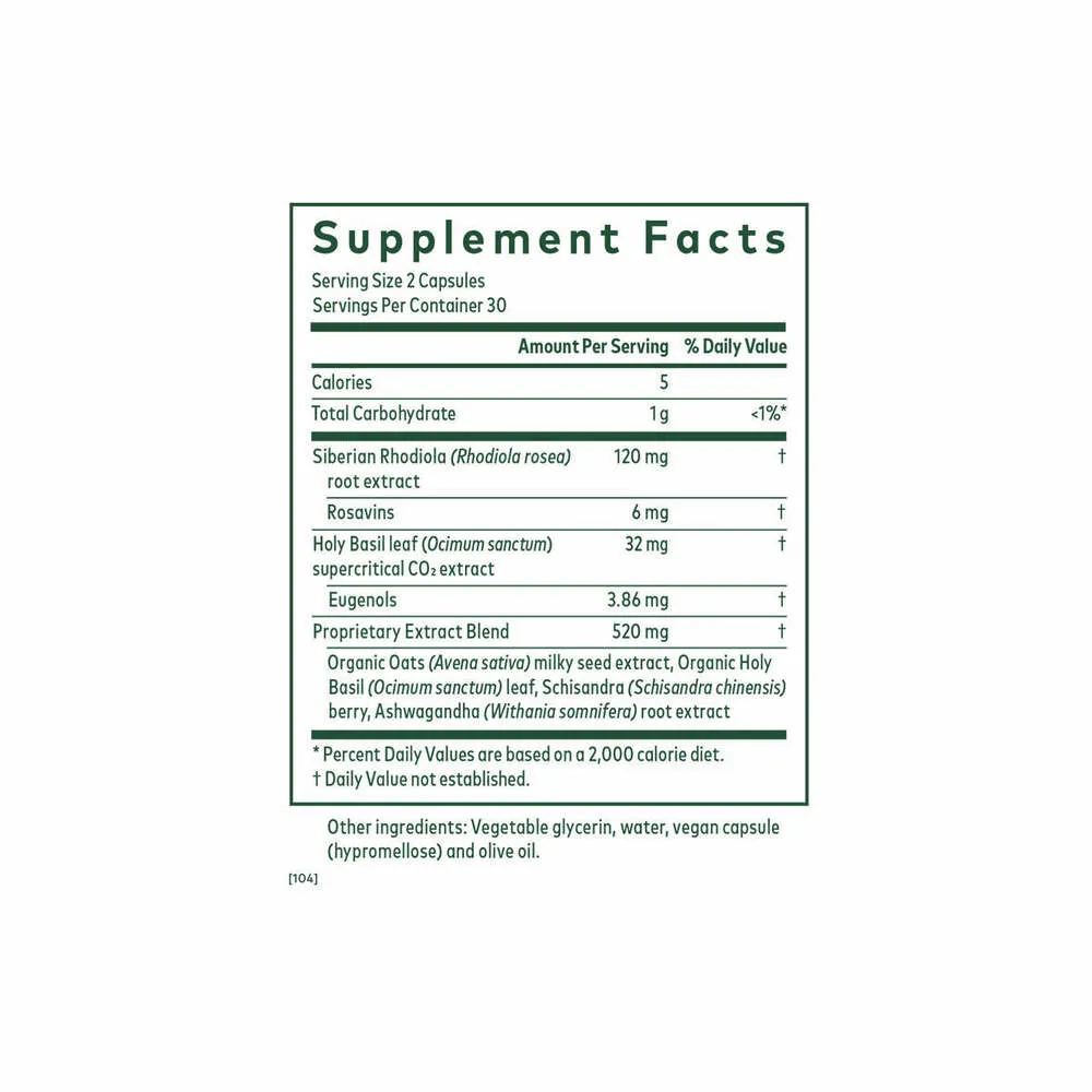 Daytime HPA - 60 Liquid Phyto-Caps | Gaia Herbs