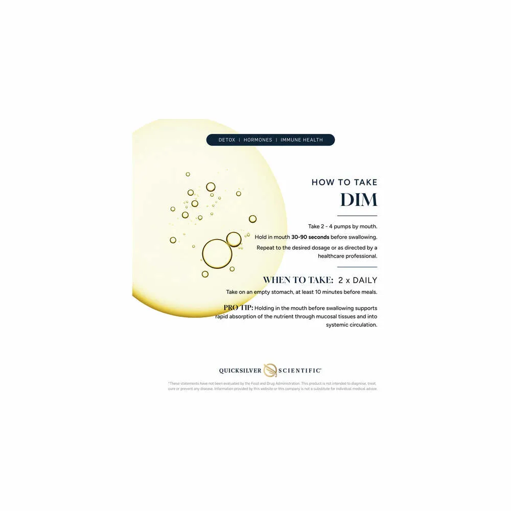 DIM - 50ml | Quicksilver Scientific