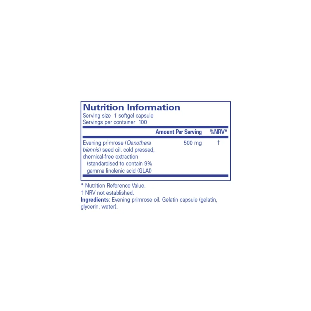Evening Primrose Oil - 100 Softgels | Pure Encapsulations