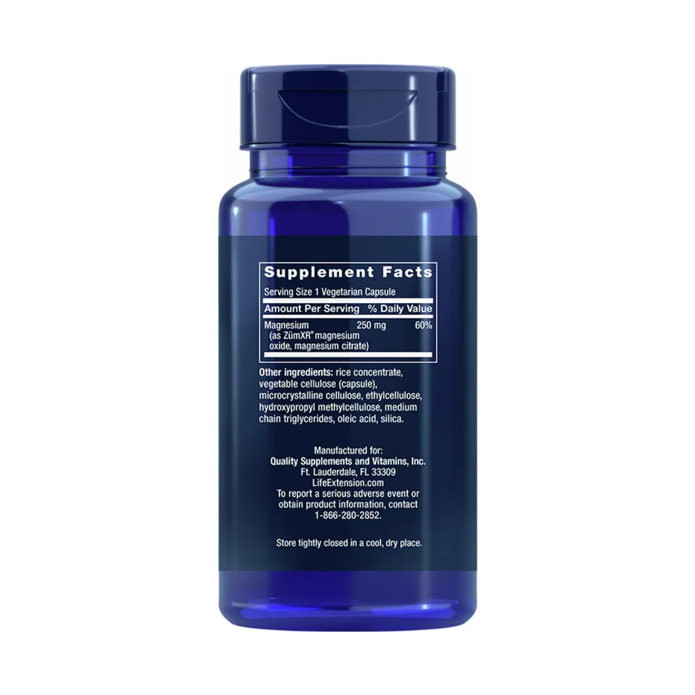 Extend-Release Magnesium - 60 Capsules | Life Extension