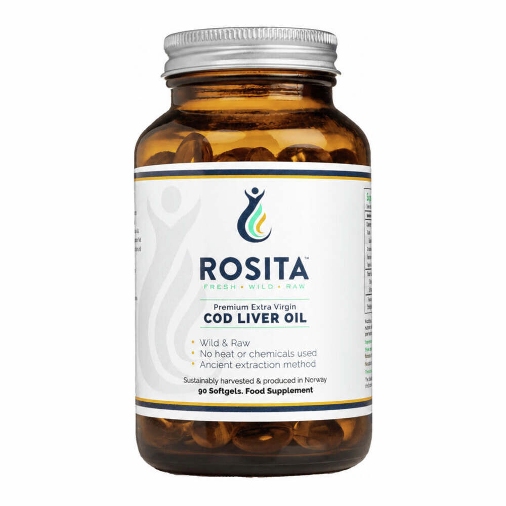 Extra Virgin Cod Liver Oil - 90 Softgels | Rosita