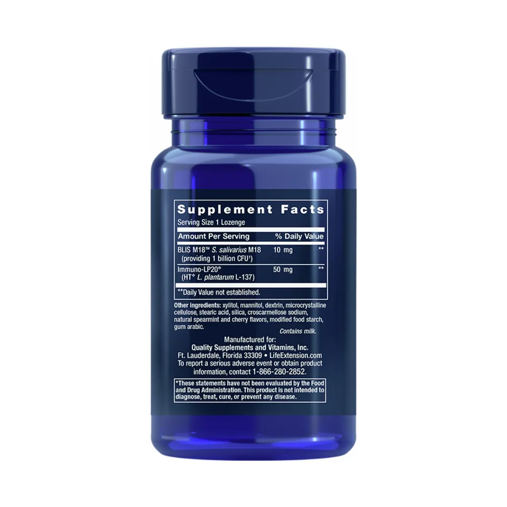 Florassist Oral Hygiene - 30 Lozenges | Life Extension