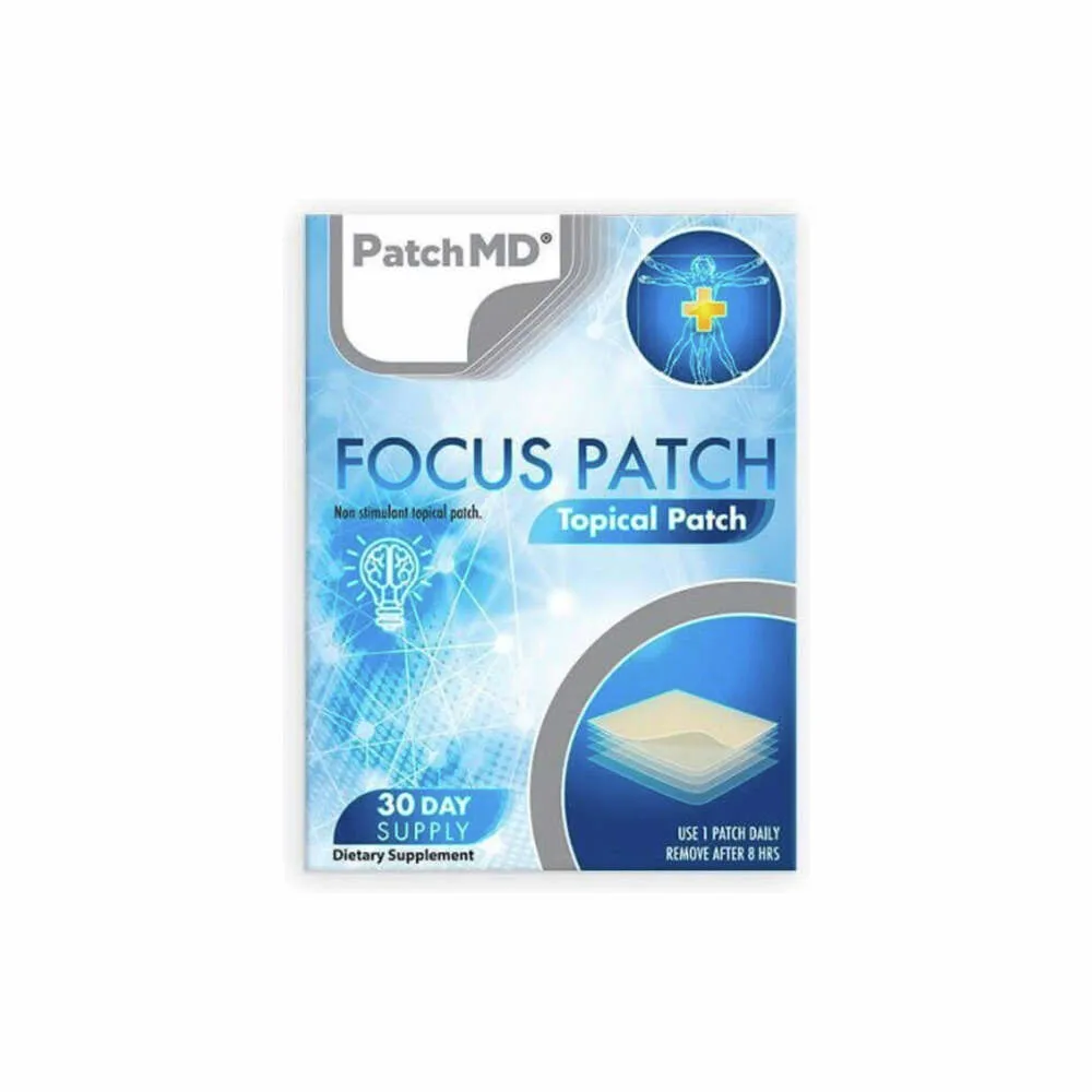 Focus Topical Patch - 30 Patches | PatchMD