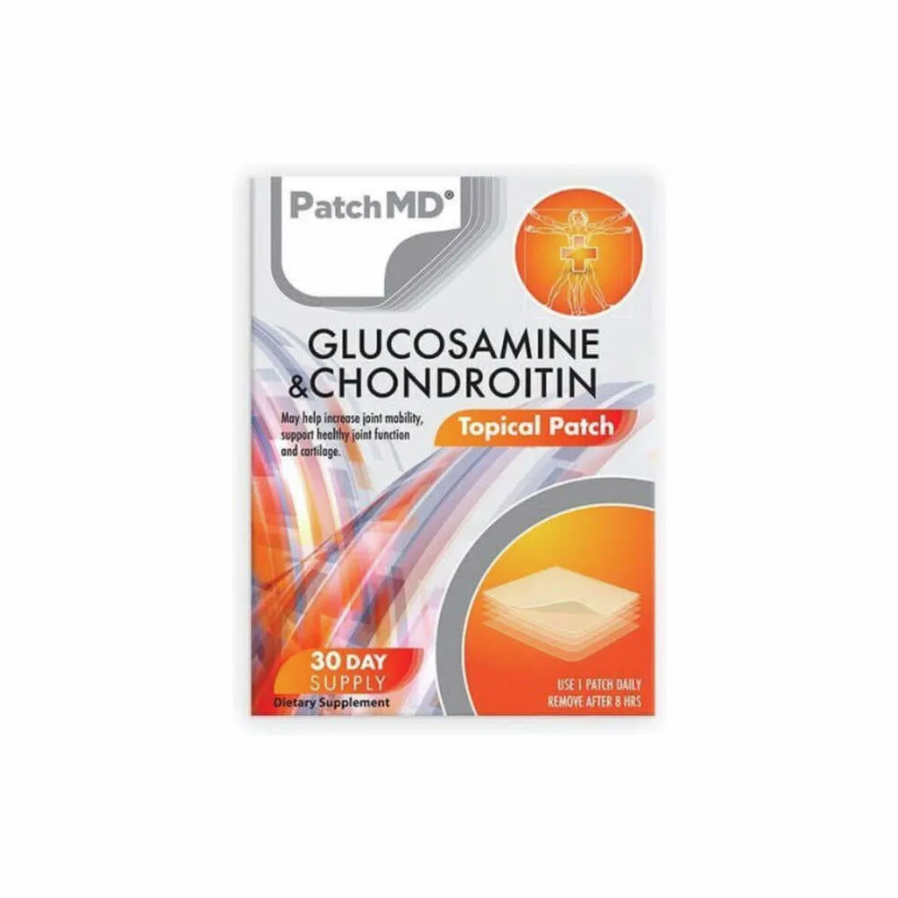 Glucosamine & Chrondroitin Topical Patch - 30 Patches | PatchMD