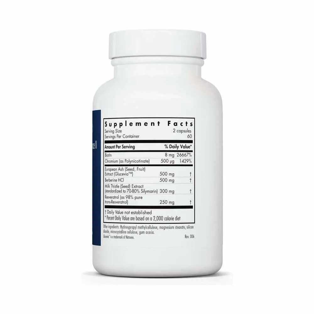 Glucose Tolerance ll - 120 Capsules | Allergy Research Group