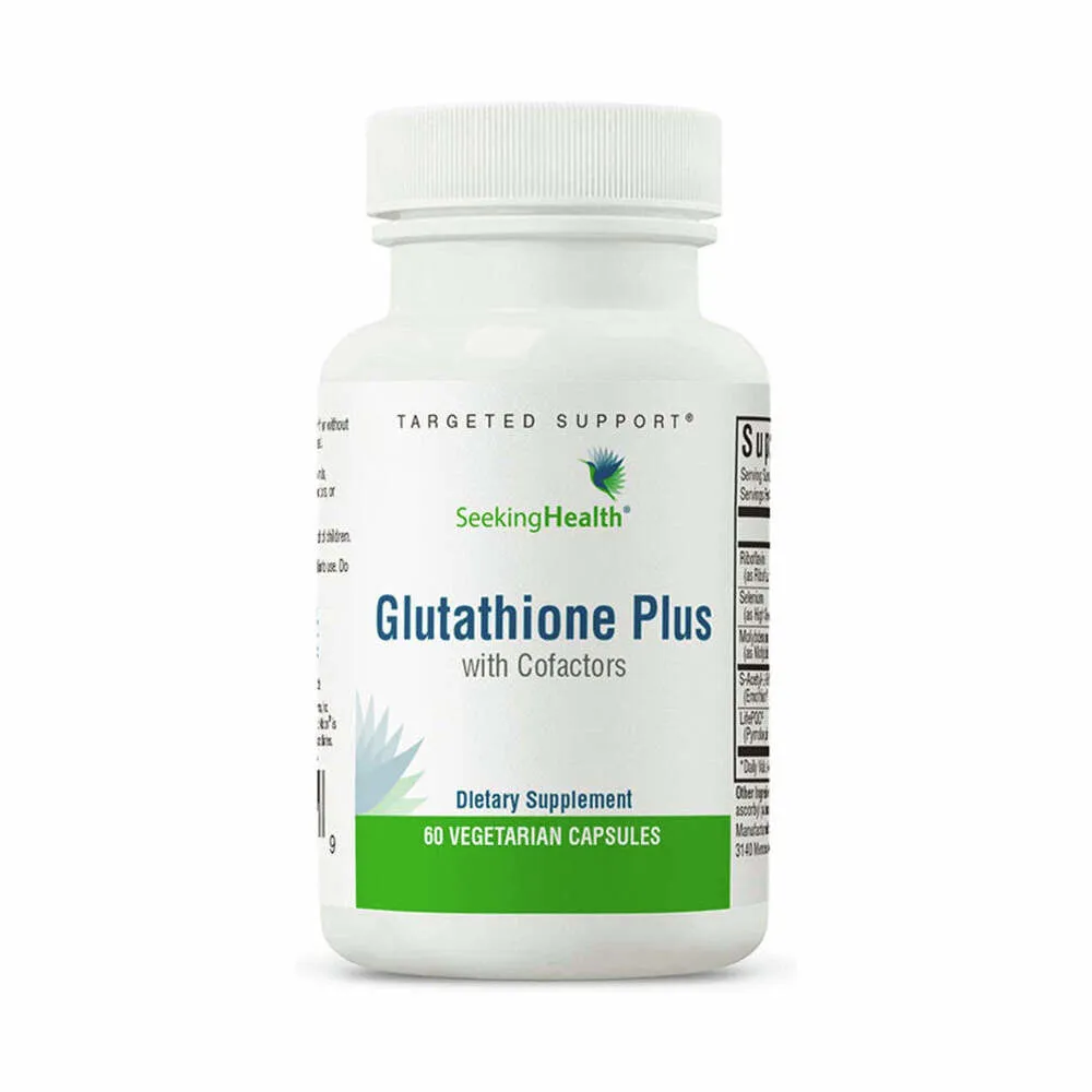 Glutathione Plus - 60 Capsules | Seeking Health