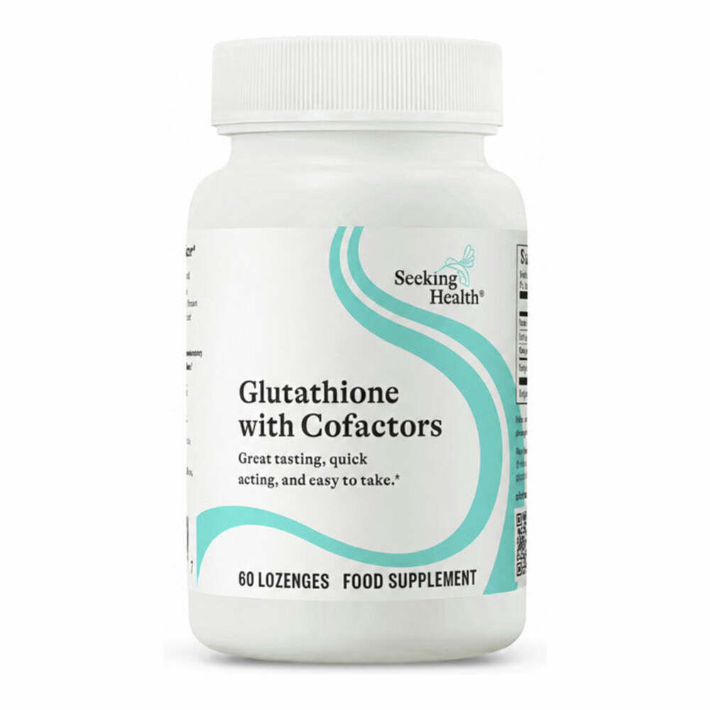 Glutathione with Cofactors - 60 Lozenges | Seeking Health