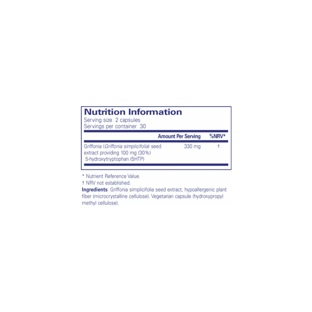 Griffonia - 60 Capsules | Pure Encapsulations