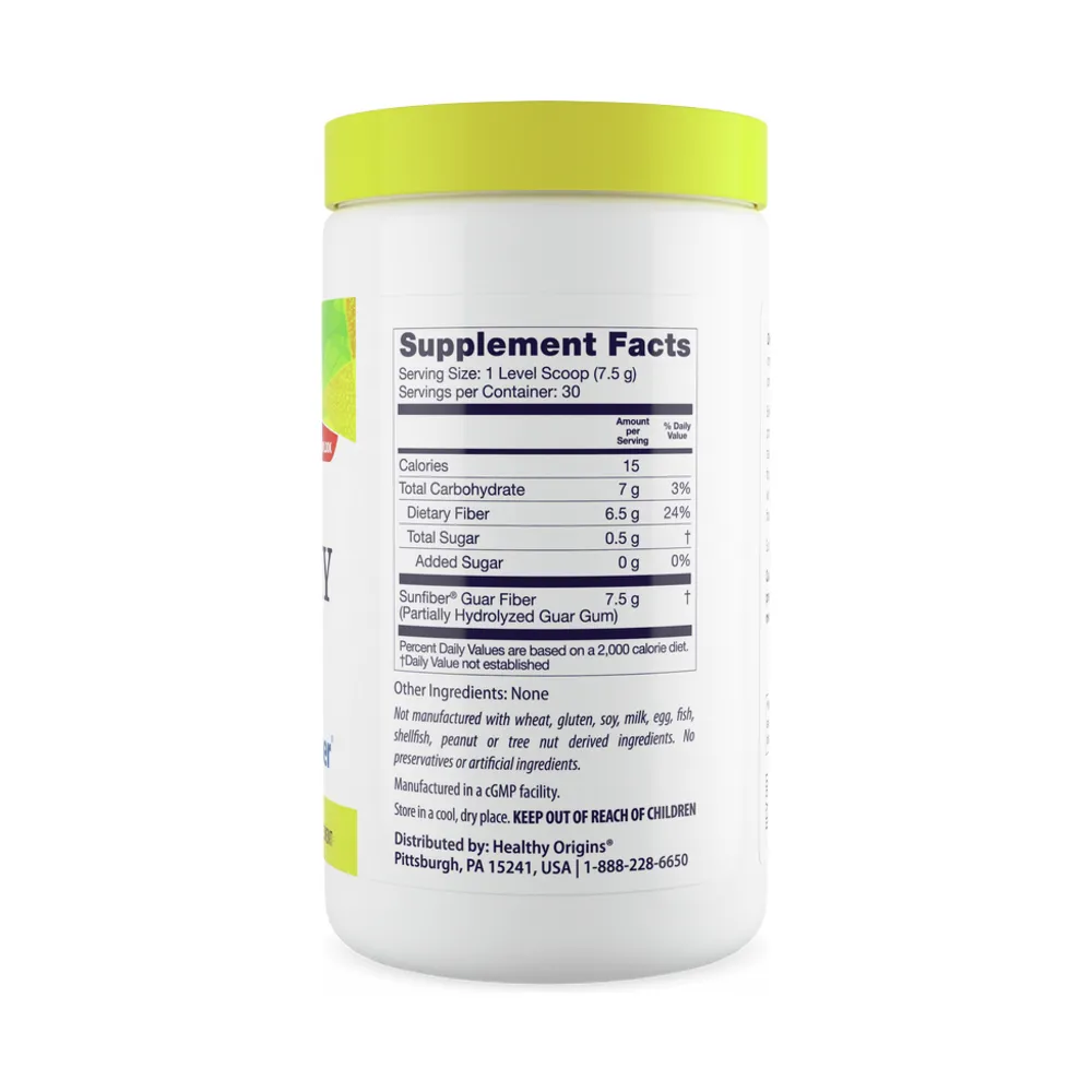 Healthy Fiber (PHGG) - 225g | Healthy Origins