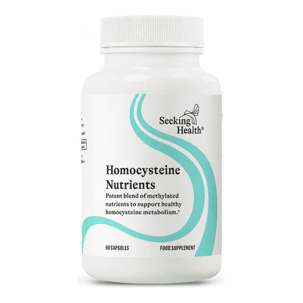 Homocysteine Nutrients - 60 Capsules | Seeking Health
