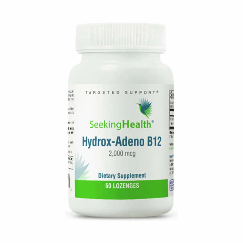 Hydroxo-Adeno B12 - 60 Lozenges | Seeking Health
