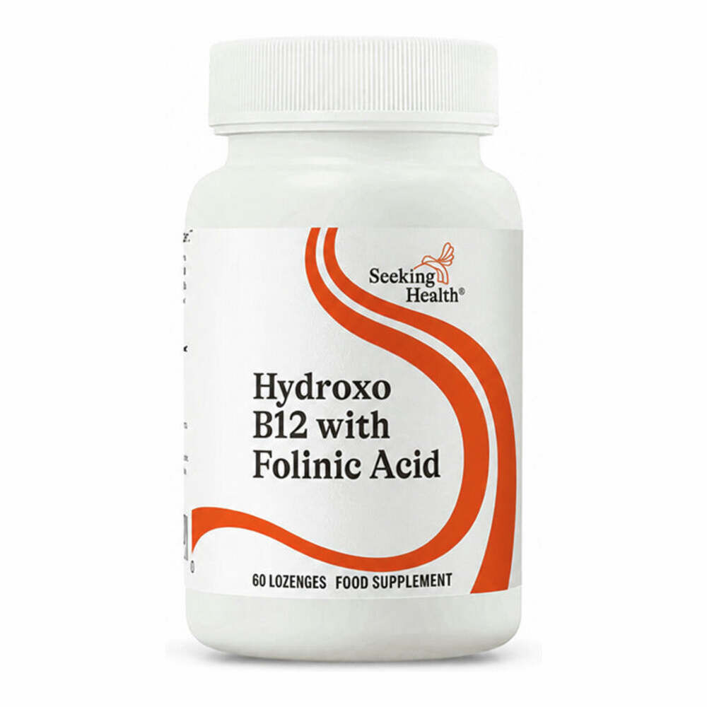 Hydroxo B12 with Folinic Acid - 60 Lozenges | Seeking Health
