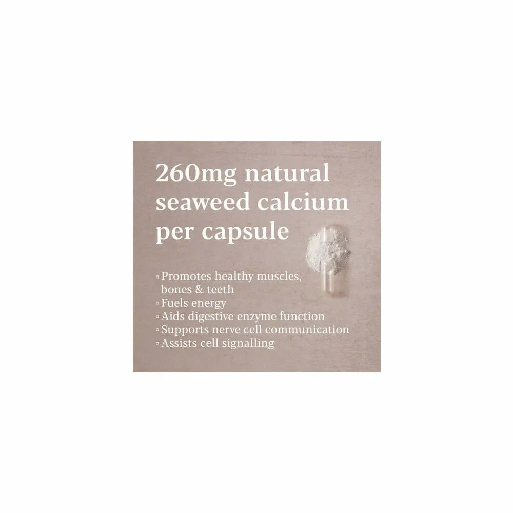 Icelandic Seaweed Calcium - 60 Capsules | Higher Nature