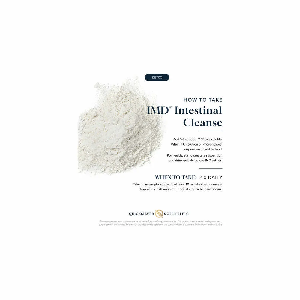 IMD Intestinal Cleanse Powder - 6g | Quicksilver Scientific
