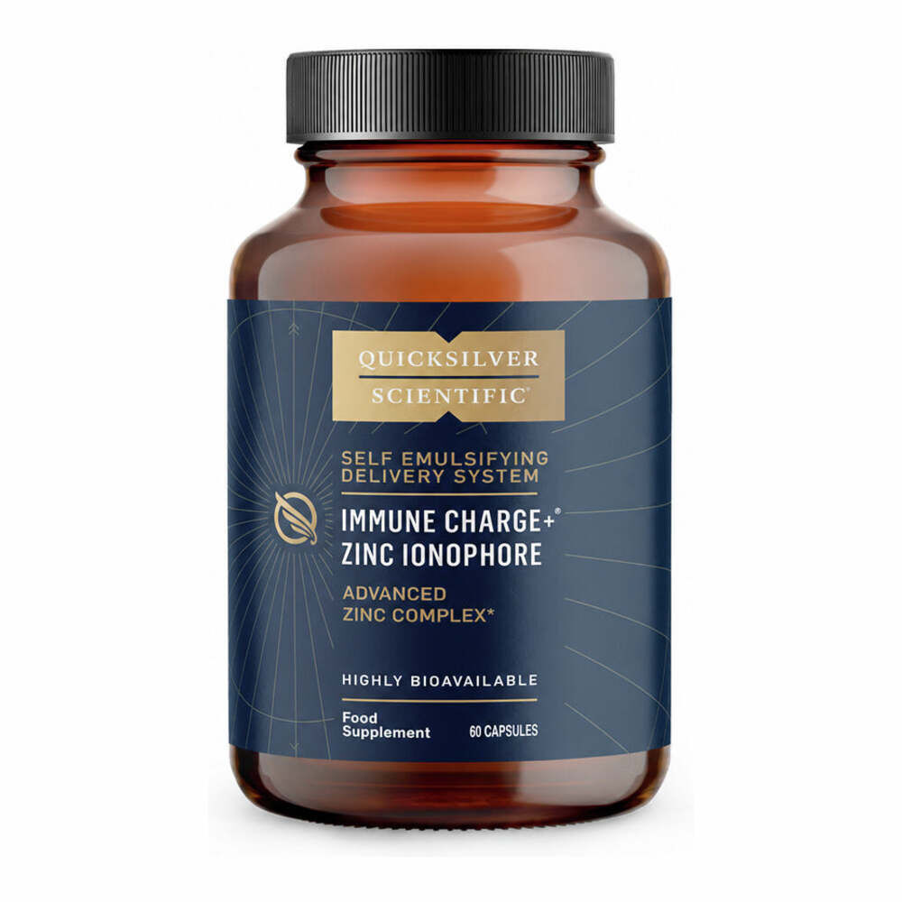Immune Charge+ Zinc Ionophore - 60 Capsules | Quicksilver Scientific