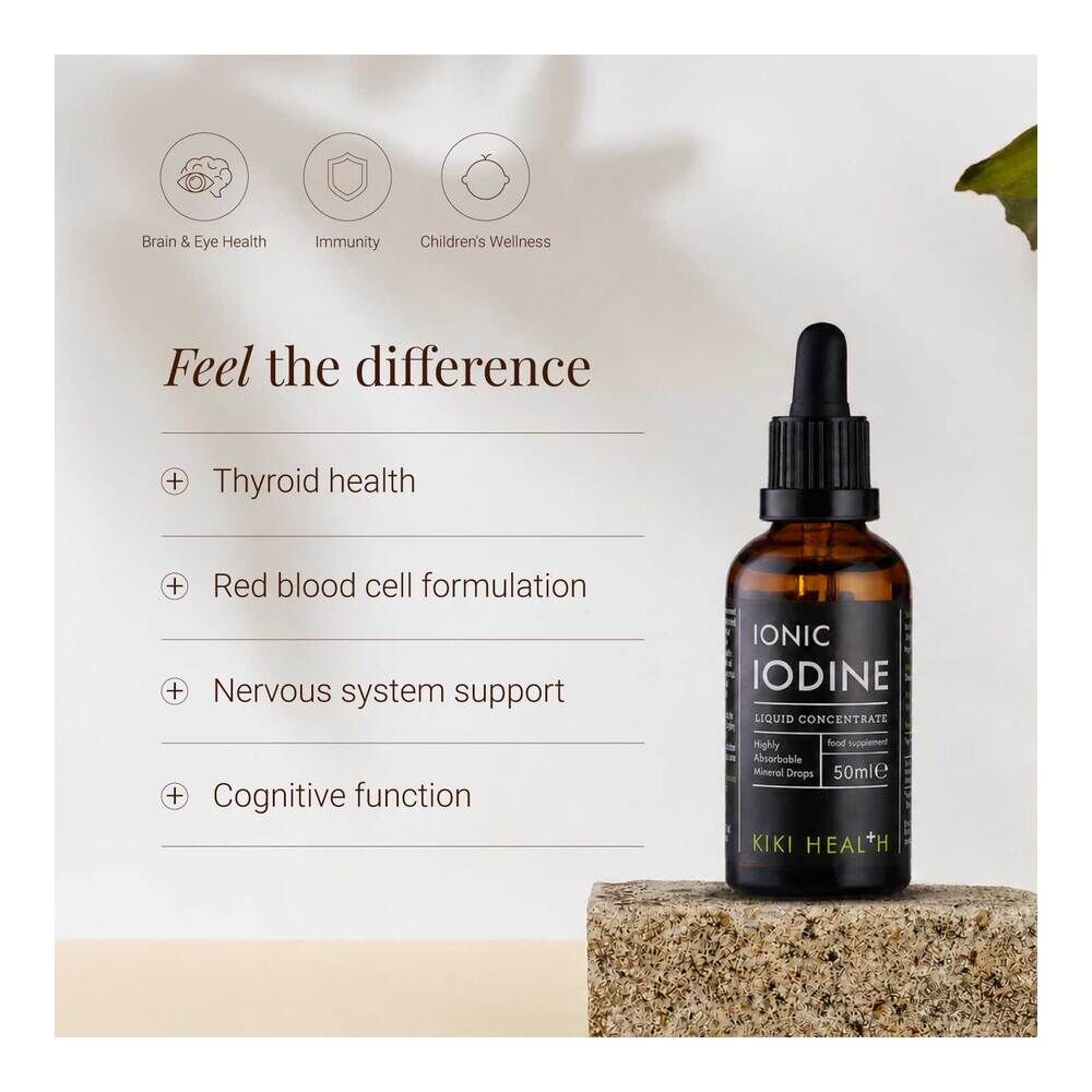 Ionic Iodine Concentrate - 50ml | KIKI Health