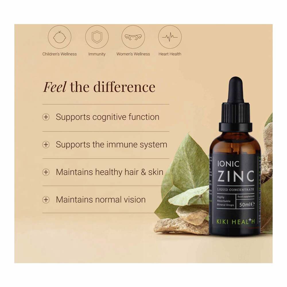 Ionic Zinc Concentrate - 50ml | KIKI Health