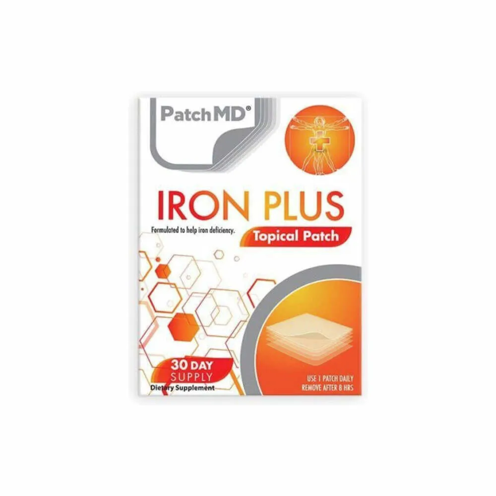 Iron Plus Topical Patch - 30 Patches | PatchMD