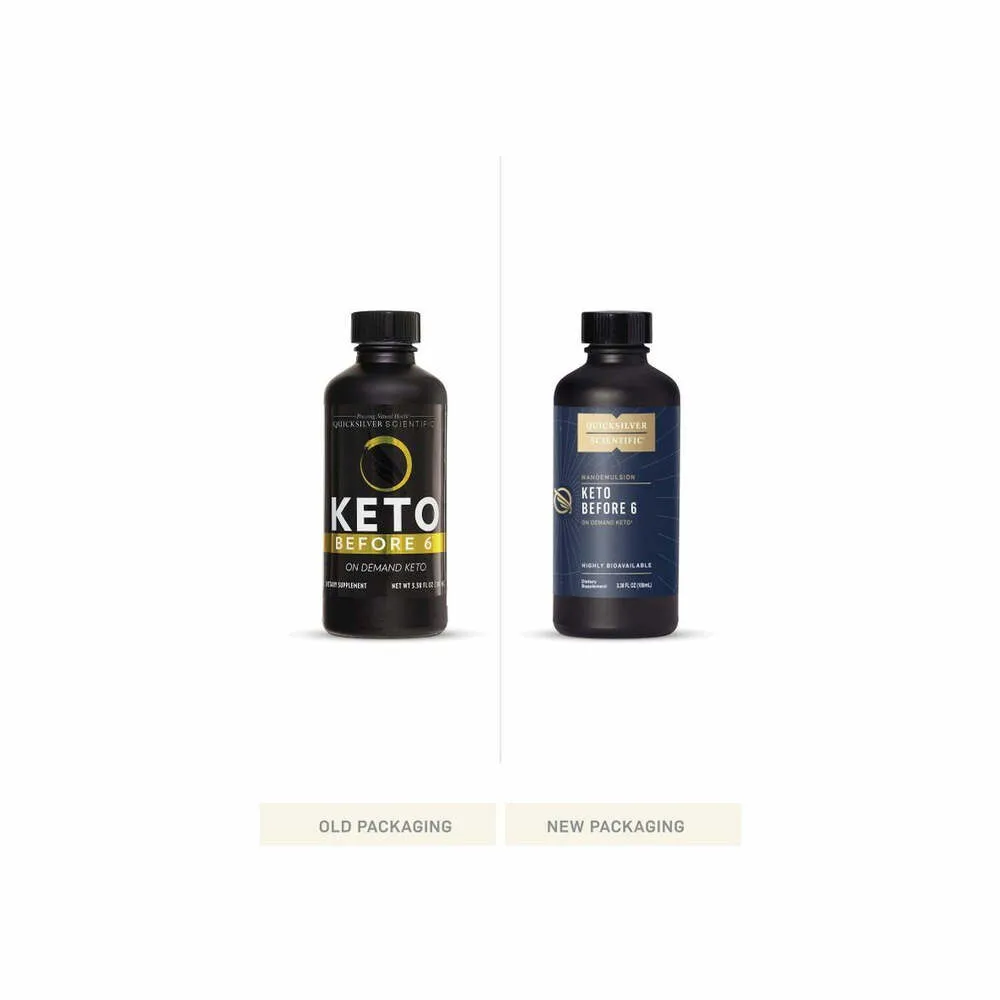 Keto Before 6 - 100ml | Quicksilver Scientific