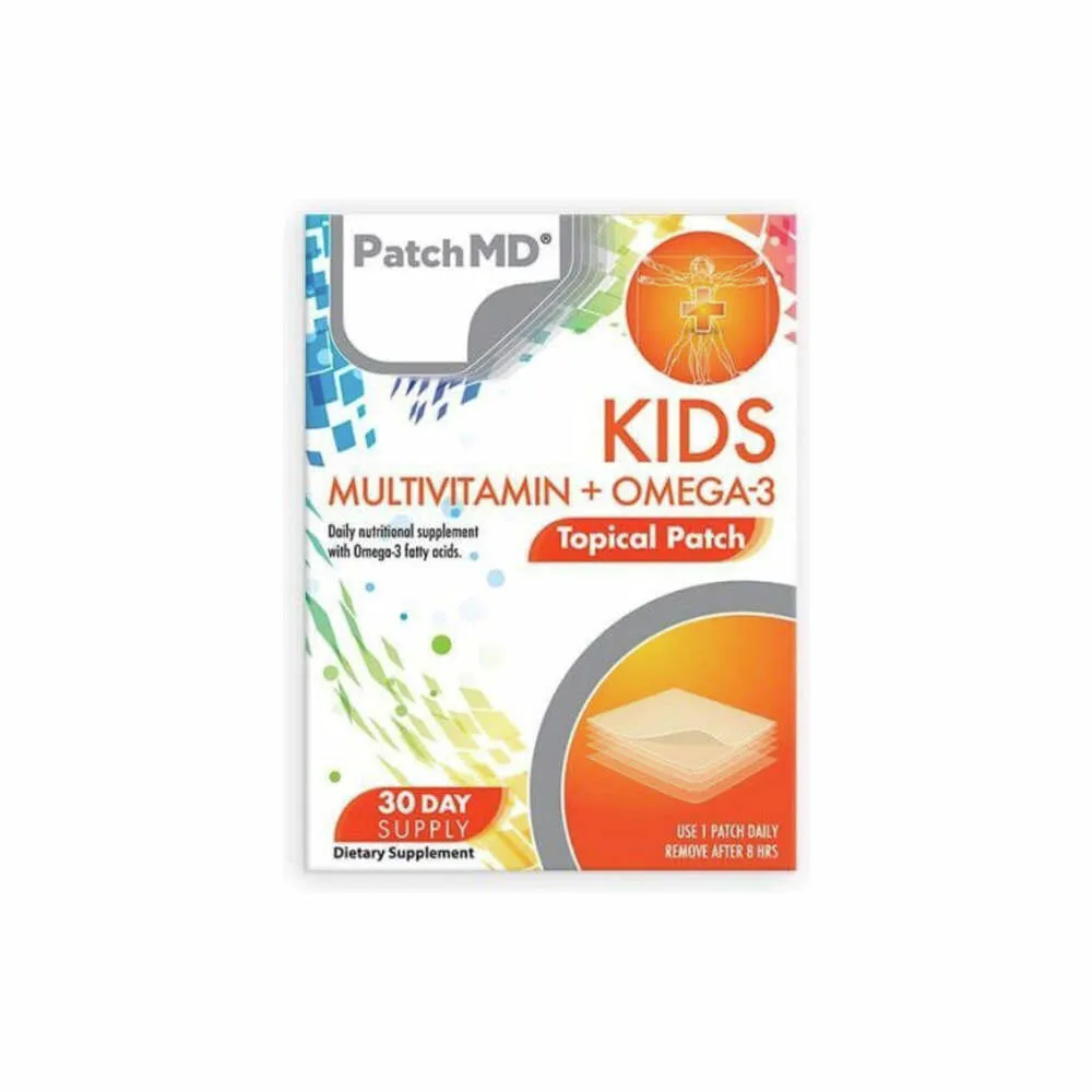 Kids Multivitamin + Omega-3 Topical Patch - 30 Patches | PatchMD