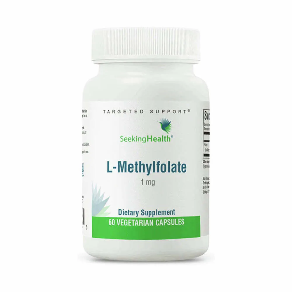 L-Methylfolate - 60 Capsules | Seeking Health