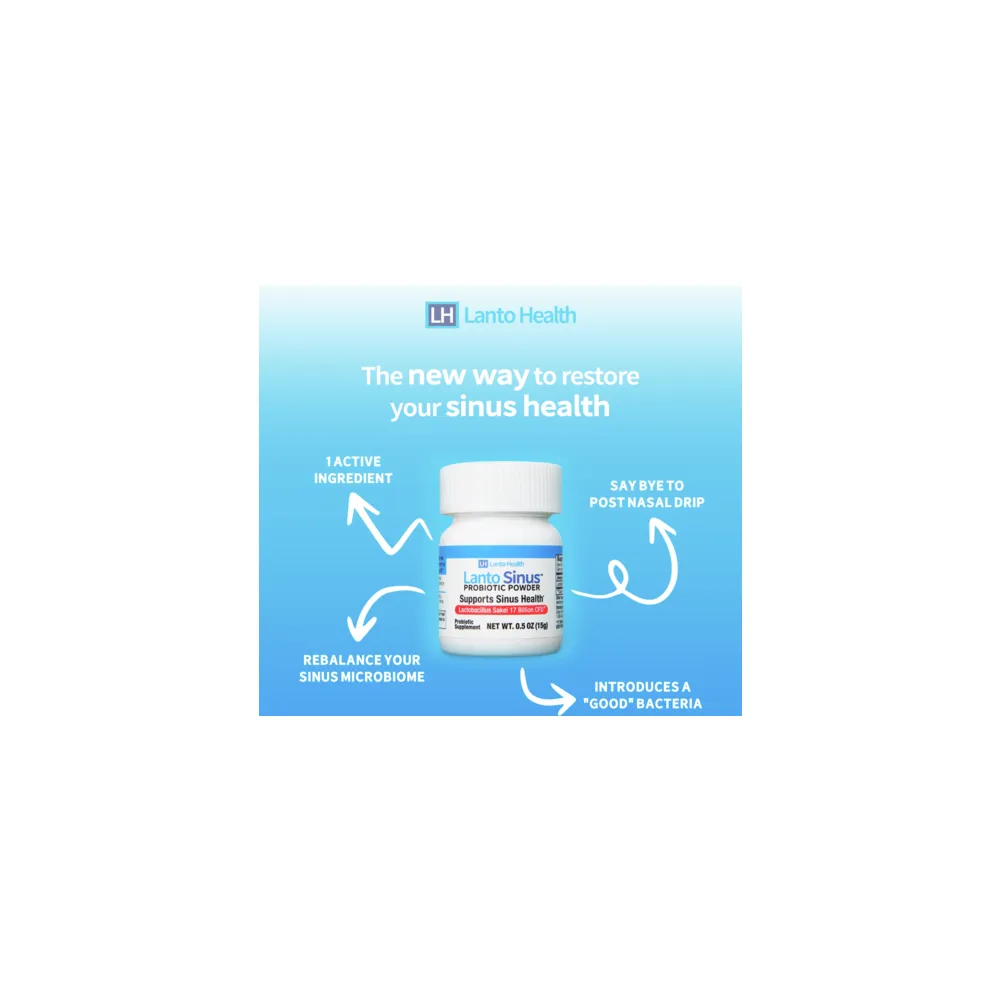 Lanto Sinus Probiotic Powder - 15g | Lanto Health