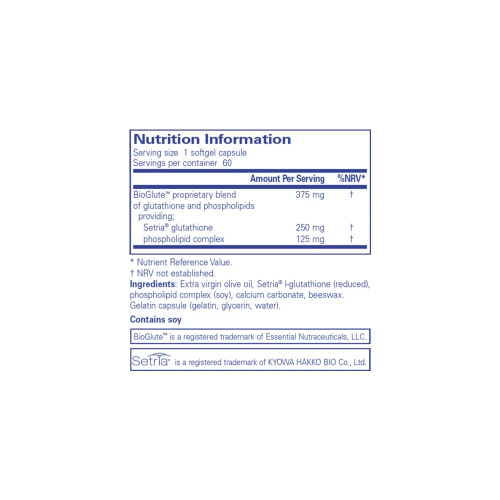 Liposomal Glutathione - 60 Softgels | Pure Encapsulations