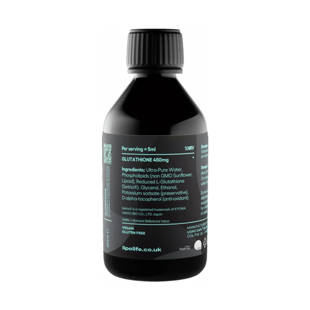 LLG4 Glutathione - 240ml | LipoLife