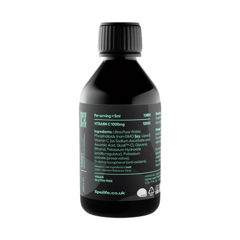 LVC1 Vitamin C - 250ml | LipoLife